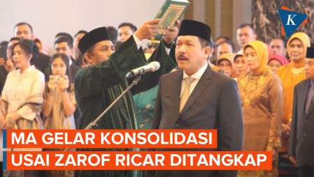 Eks Pejabatnya Ditangkap, MA Bakal Konsolidasi ke Hakim Agung