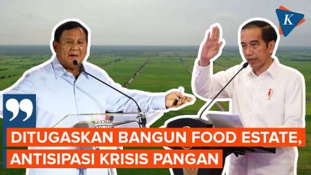 Prabowo Jawab Sindiran Anies soal Food Estate, Cerita Ditugasi Jokowi