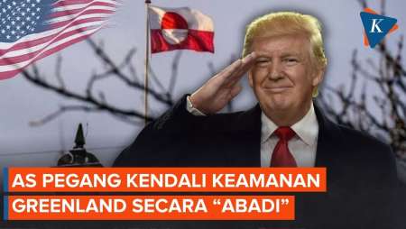 Trump Sumringah, AS Kontrol Keamanan Greenland Secara Permanen!