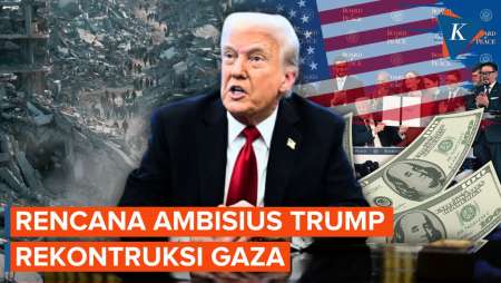 Rekonstruksi Gaza Dimulai! AS Kucurkan 17 Miliar Dollar AS