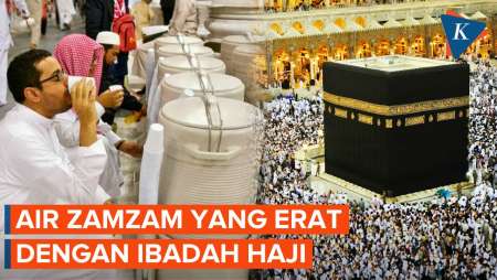 Ini Korelasi Air Zamzam dengan Ibadah Haji
