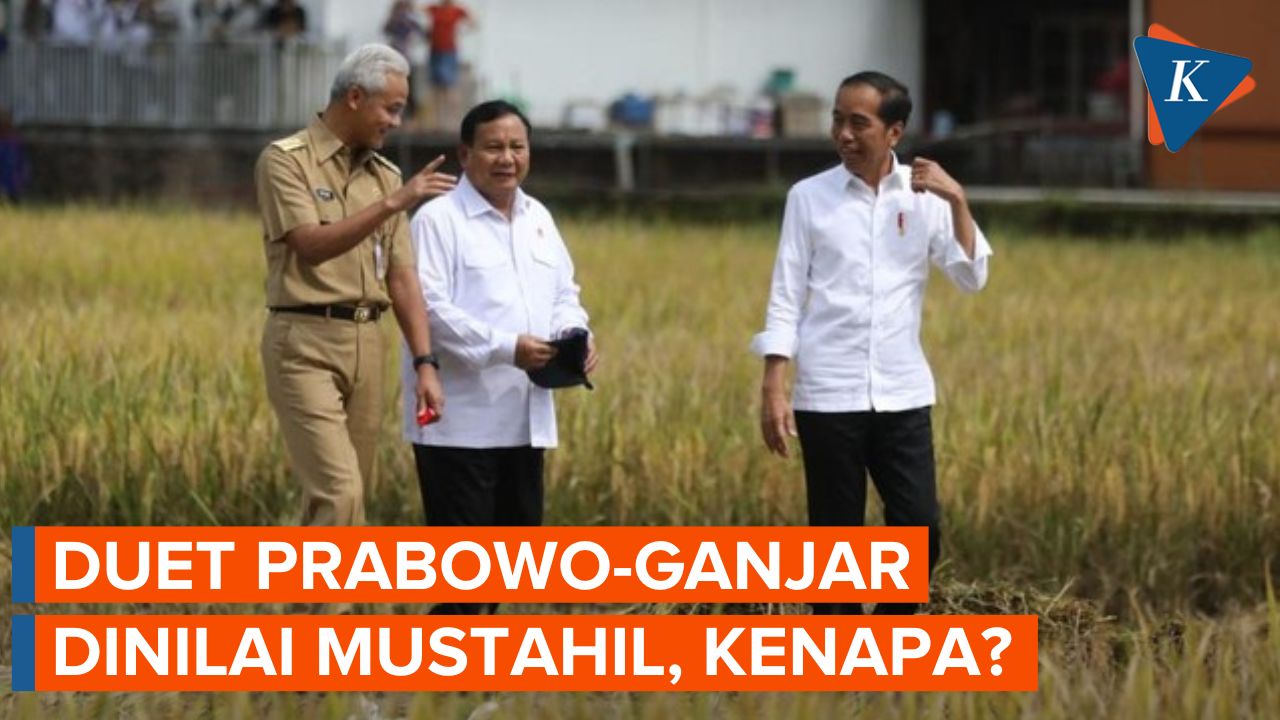 Duet Prabowo-Ganjar di Pilpres 2024 Dinilai Mustahil Meski Berpotensi Menang