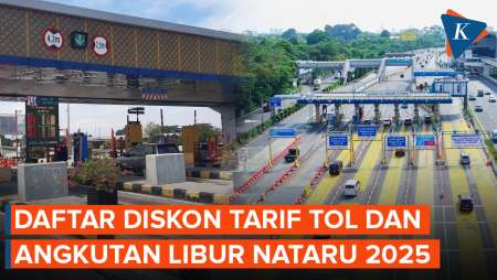 Daftar Diskon Tarif Tol Hingga Tiket Pesawat Saat Libur Akhir Tahun, Berapa Persen?