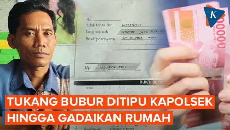 Tukang Bubur di Cirebon Mengaku Ditipu Rp 310 Juta oleh Mantan Kapolsek