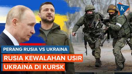 Rusia Kewalahan Usir Pendudukan Ukraina di Kursk, Ini Penyebabnya!