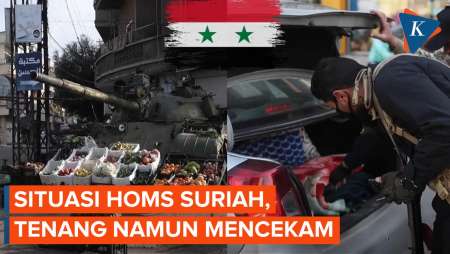 Begini Situasi Terkini Homs Suriah, Pasukan Geledah-geledah Mobil