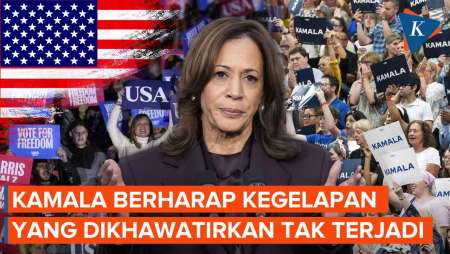 Pidatonya Singgung Masa Kegelapan AS, Kamala Harris: Semoga Tidak Terjadi