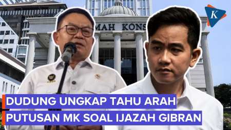 MK Putuskan Gugatan Ijazah Gibran Malam Ini, Menko Dudung Sudah Tahu Arah Putusannya