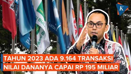 PPATK Temukan Dana dari Luar Negeri Masuk ke Bendahara 21 Parpol