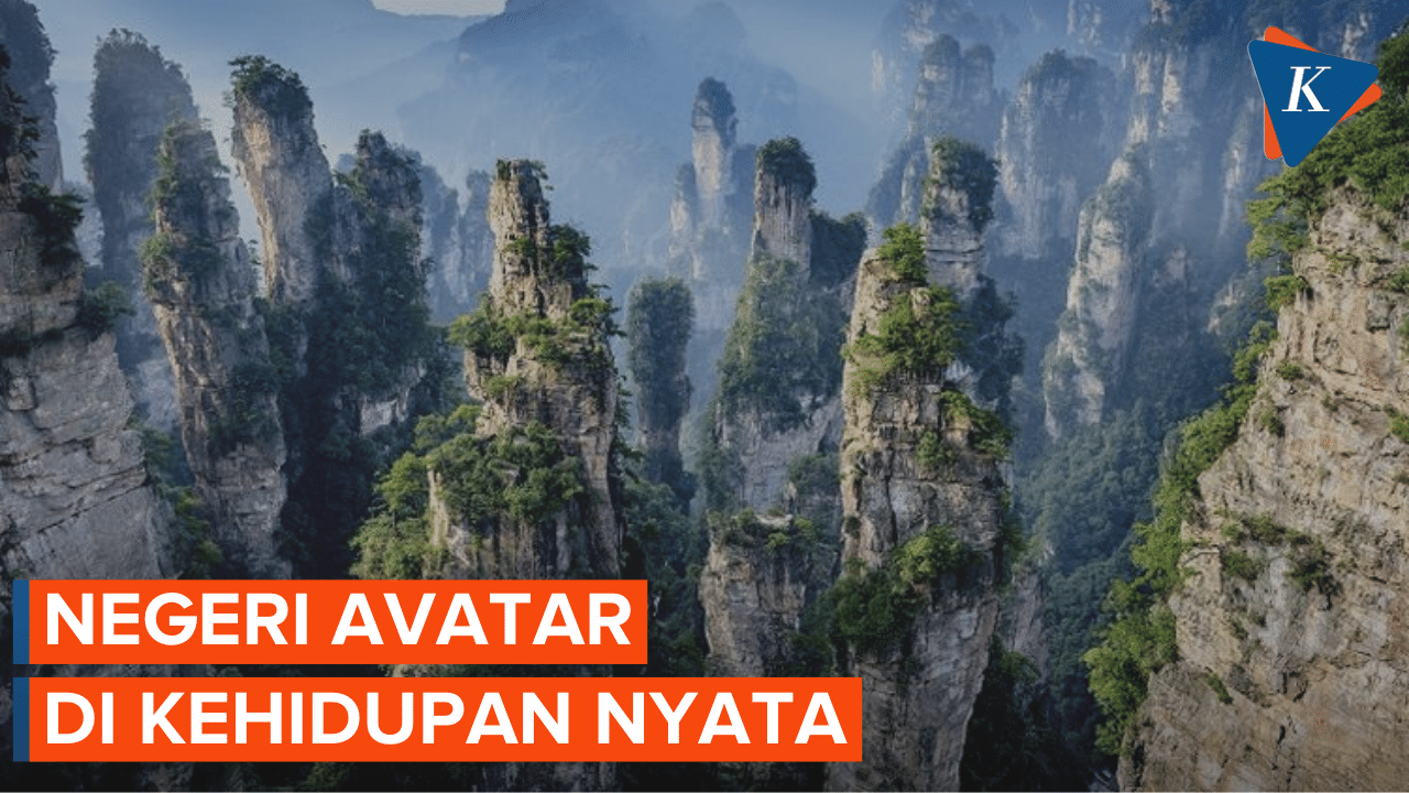 Indahnya Panorama Pegunungan Avatar
