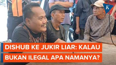 Momen Jukir Liar Minimarket Debat dengan Petugas Dishub: Saya Bukan Ilegal