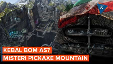 Kebal Bom Bungker Bluster? Pickaxe Mountain Diicar Donald Trump