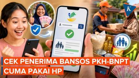 Cara Cek Penerima Bansos PKH-BPNT Mei 2026, Mudah Cuma Pakai HP!