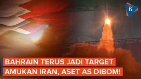 Bahrain Diamuk Iran Lagi, Rudal Teheran Bom Aset Militer AS