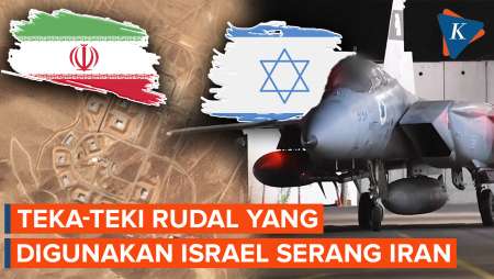 Rudal Rahasia di Balik Serangan Israel ke Iran