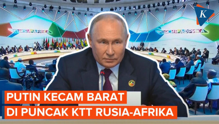 Dalam KTT Rusia-Afrika, Putin: Provokasi Barat Bikin Perkeruh Situasi di Ukraina