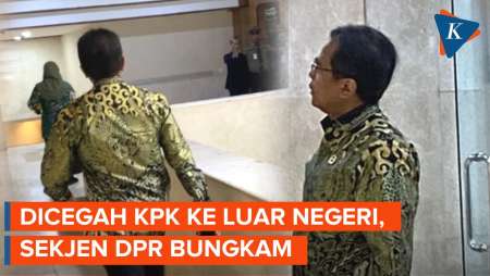 Sekjen DPR Ogah Jawab soal Dirinya Dicegah KPK ke Luar Negeri