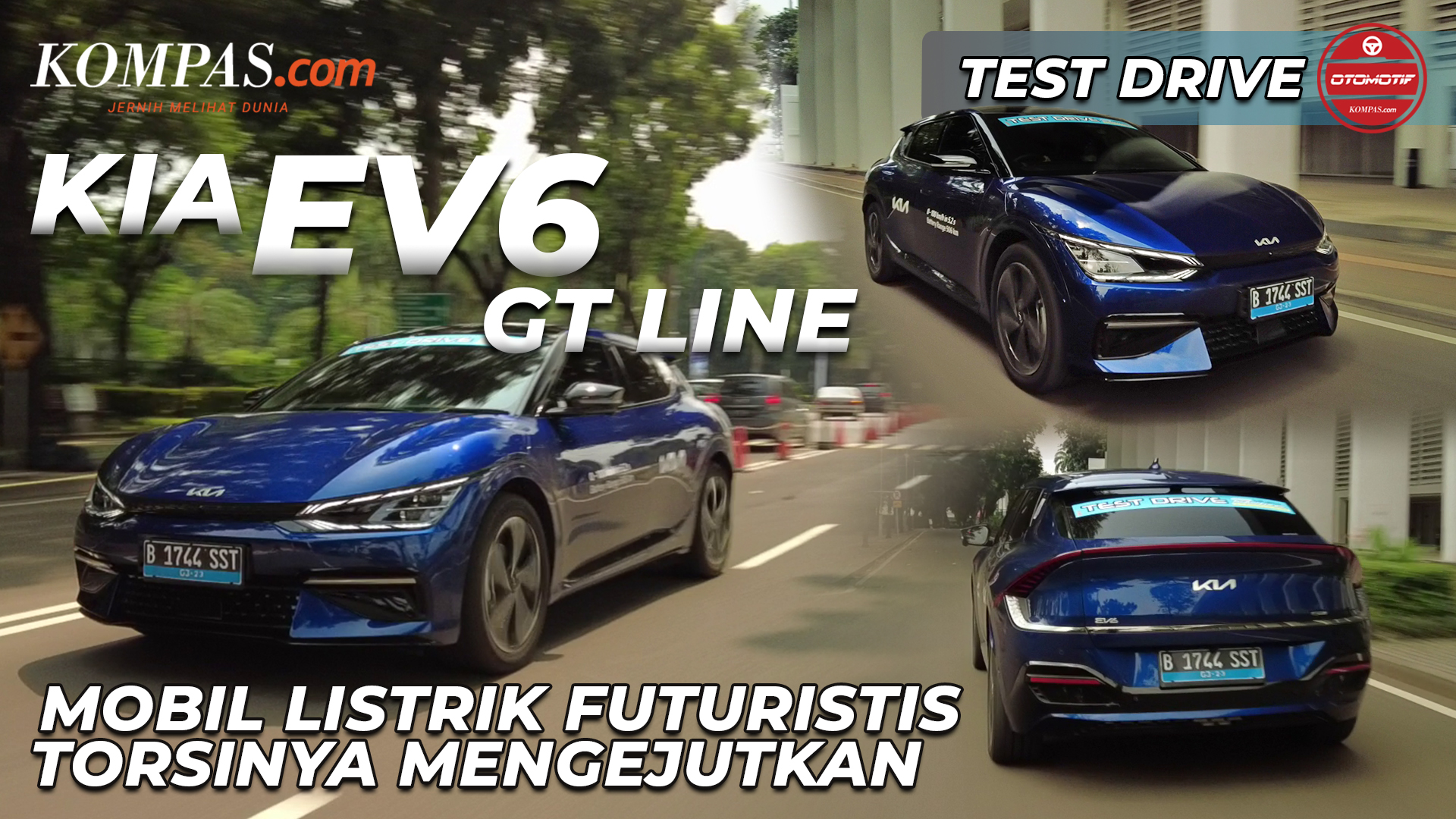 TEST DRIVE | Kia EV6 GTLine | Mobil Listrik Futuristis Dengan Torsi Mengejutkan