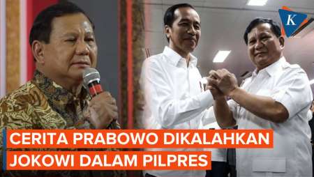 Momen Prabowo Pidato di Depan Para Jenderal, Kenang Kompetisi dengan Jokowi