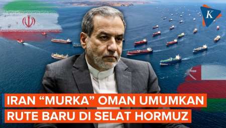 Rebutan Selat Hormuz, Iran Peringatkan Kapal Tak Gunakan Rute Oman