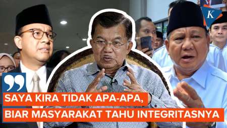 Bela Anies, Jusuf Kalla Sebut Serangan ke Prabowo di Debat soal Integritas Pemimpin