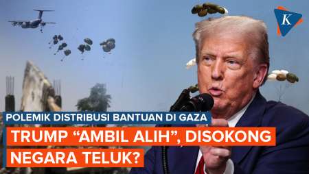 Trump Berencana “Ambil Alih” Distribusi Bantuan di Gaza, Negara Arab Sokong Dana?