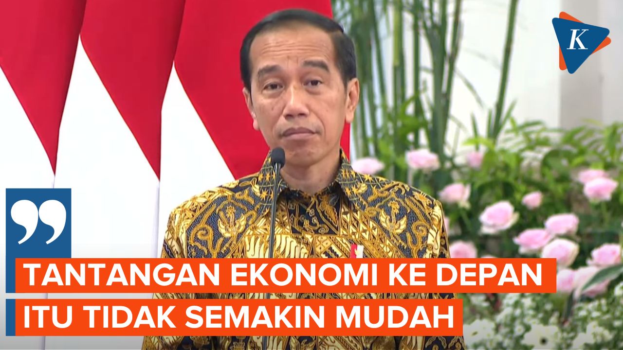 Jokowi Kembali Peringatkan soal Resesi Ekonomi di Tahun 2023