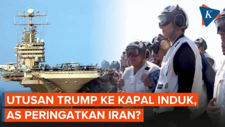 AS "Izin" Ke Iran Sebelum Utusan Dan Menantu Trump Kunjungi Kapal Induk Di Laut Arab