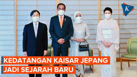 Indonesia Jadi Karpet Merah Pertama Kaisar Jepang Naruhito