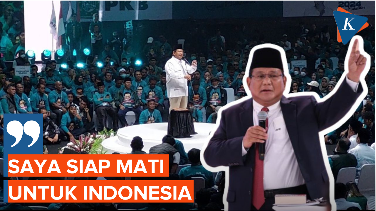 Prabowo Sebut Dirinya Siap Mati untuk Indonesia
