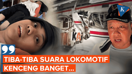Kesaksian Penumpang KRL Ungkap Momen Sebelum Lokomotif Argo Bromo Menghantam