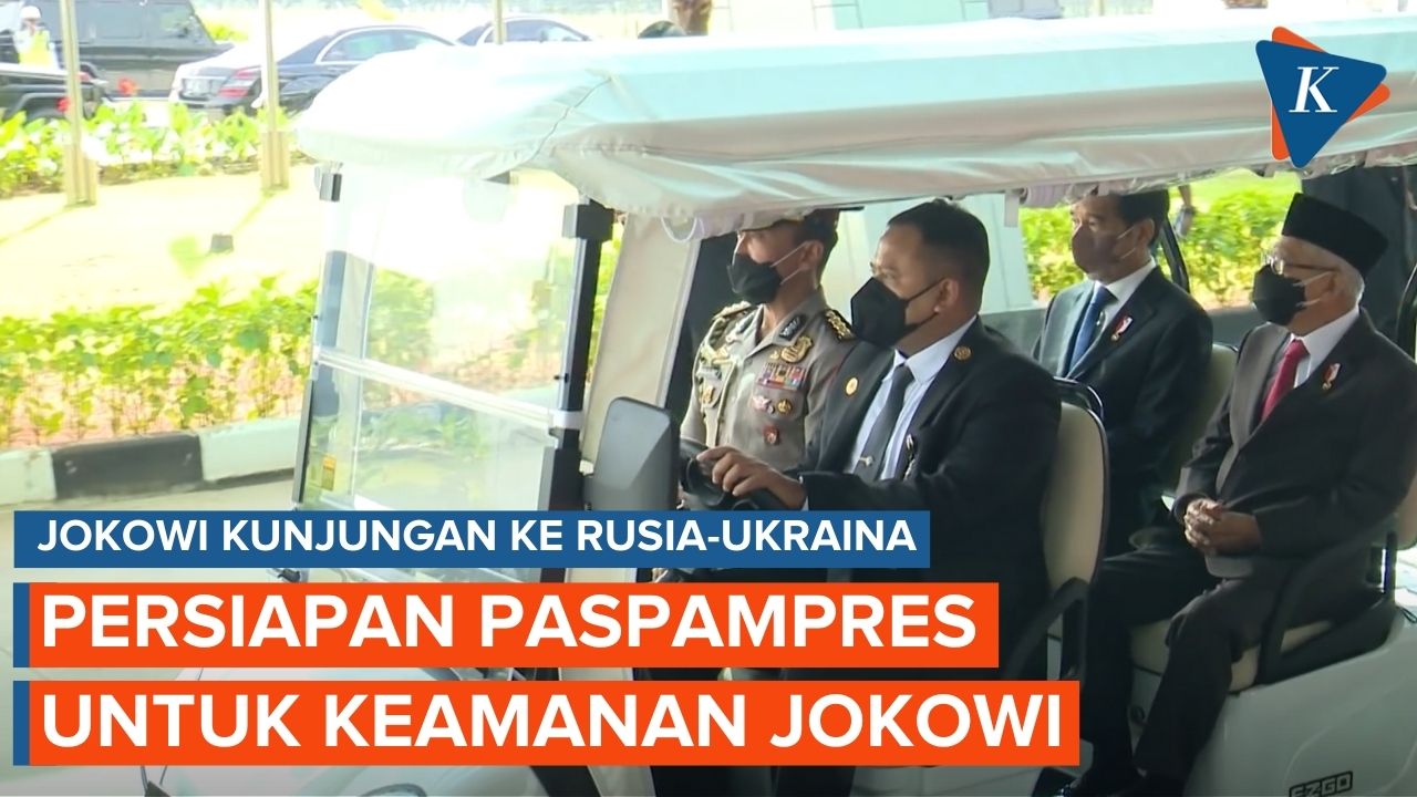 Paspampres Siapkan Helm hingga Senjata Laras Panjang untuk Keamanan Jokowi di Ukraina dan Rusia