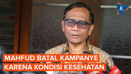 Mahfud Batal Kampanye di NTB karena Kondisi Kesehatan, Disarankan Istirahat