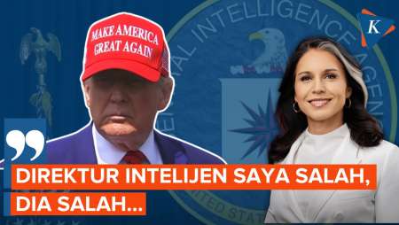 Direktur Intelijen AS Sebut Iran Tak Kembangkan Program Nuklir, Trump: Dia Salah