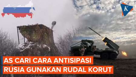 AS Putar Otak, Rusia Pakai Rudal Buatan Korut untuk Serang…