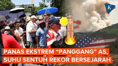 Waspada! AS "Dipanggang" Gelombang Panas, Cetak Rekor Suhu Tertinggi