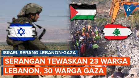 Serangan Israel ke Lebanon dan Gaza Tewaskan Puluhan Orang