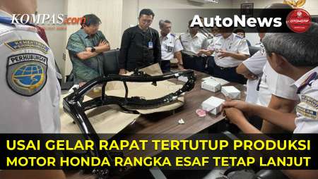 Produksi Motor Honda dengan Rangka eSAF Tidak Disetop Sementara