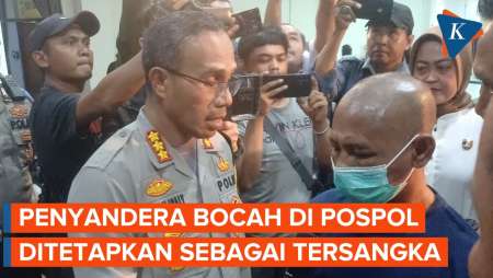 Ditetapkan Tersangka, Pria yang Sandera Bocah di Pos Polisi Terancam Penjara 15 Tahun