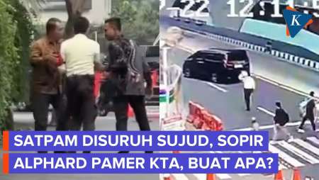 Satpam Bundaran HI Sujud ke Sopir Alphard Penerobos Lampu Penyeberangan, Ini Kata Polisi