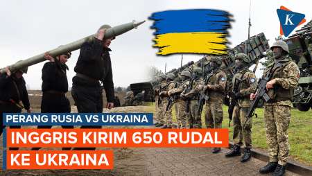 Inggris Kirim 650 Rudal Pertahanan Udara ke Ukraina untuk Melindungi dari Serangan Rusia