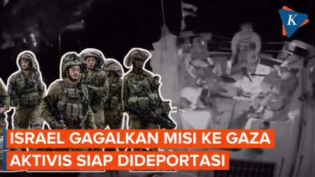 Israel Cegat Armada  Gaza, Semua Penumpang Selamat dan Akan Dideportasi