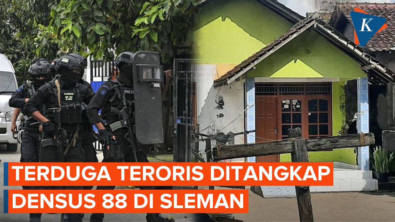 Terduga Teroris yang Ditangkap Densus 88 di Sleman Berprofesi Dikenal Aktif Berkegiatan