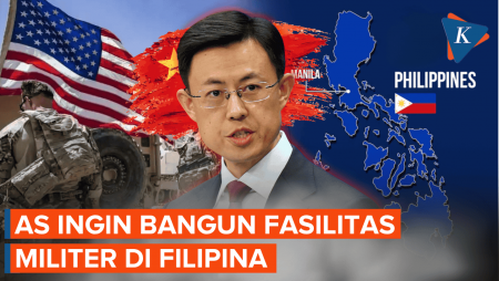 AS Mau Bangun Fasilitas Militer di Filipina, China: Akan Jadi Bumerang