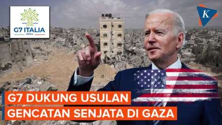 Pemimpin G7 Setuju Usulan AS soal Gencatan Senjata di Gaza