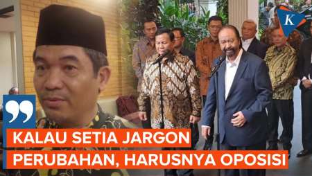 “Sentil” Dukungan Nasdem ke Prabowo, Pengamat: Kalau Setia pada Jargon Perubahan Harusnya Oposisi