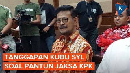 Tanggapi Pantun Jaksa, Kuasa Hukum: SYL Menangis Merasa Dizalimi