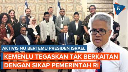 5 Aktivis NU Bertemu Presiden Israel, Kemenlu: Bukan Sikap Pemerintah