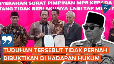 Tudingan Soekarno Dukung PKI Tak Terbukti, TAP MPRS Nomor 33/1967 Dicabut!