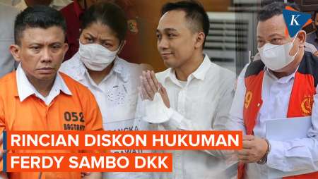 Obral Diskon Hukuman Ferdy Sambo, Putri Candrawathi, Kuat Ma'ruf, dan Ricky Rizal